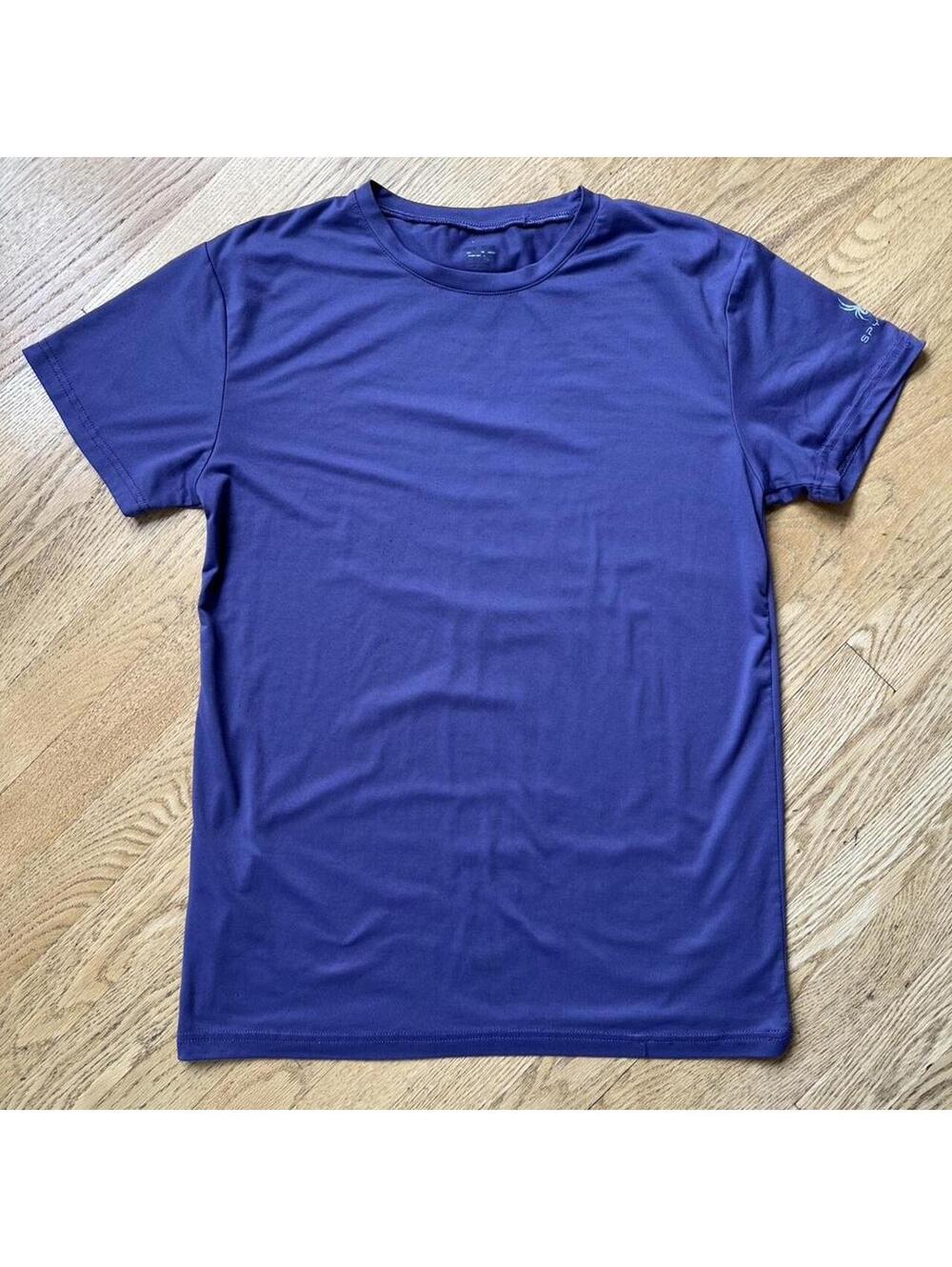 Spyder Purple Performance Athletic T-Shirt Size Medium Moisture Wicking
